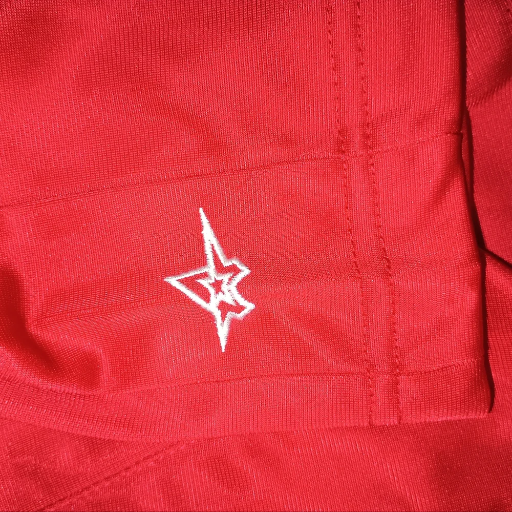 Men's Alleson‎ Red and White Athletic Jacket XL